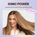 Hair Dryer,Blown Away Ionic Hair Dryer For Curly Hair With Diffuser, 1199W Fast Drying Blow Dryer,3-Attachments For All Hair Types,Light&Quiet,Rose GD_voghion.com