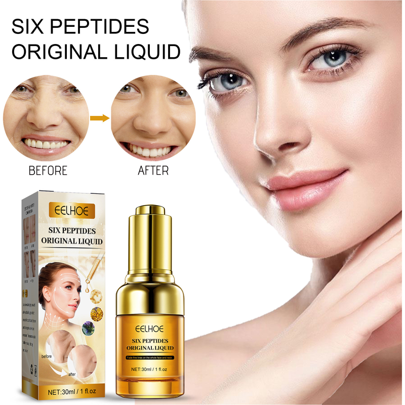 EELHOE Hexapeptide and Moisturizing Skin Lightening Fine Lines Anti Wrinkle essence Liquid_voghion.com