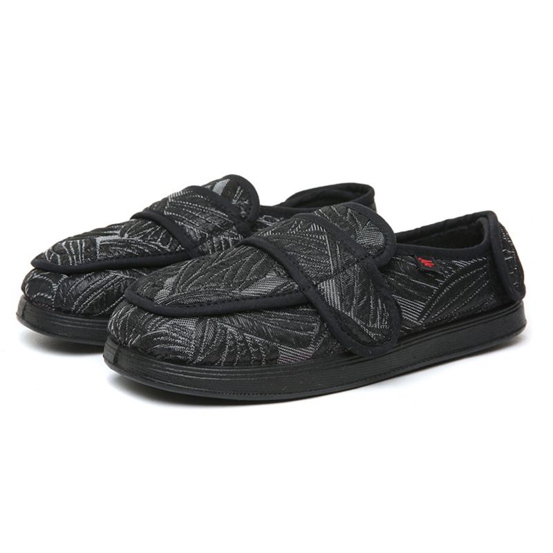 Scarpe da donna in tessuto Ziwa Ge, primavera e autunno, regolabili e larghe, per piedi grassi, alluce valgo, comode e piatte._voghion.com