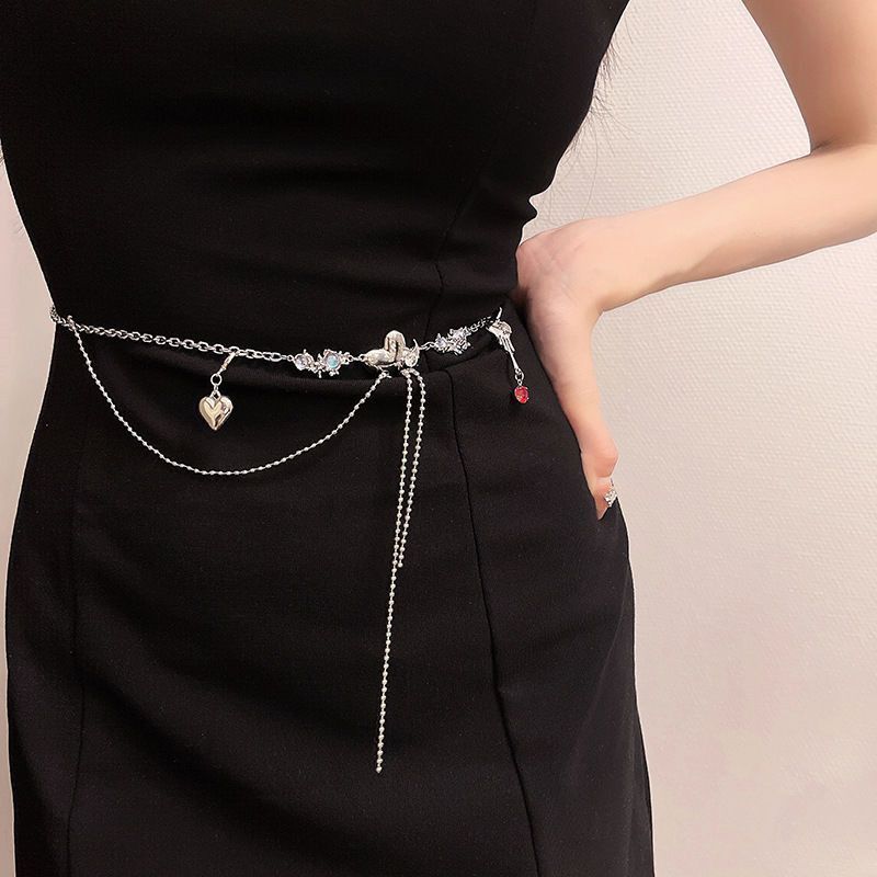 Nuovo ciondolo a forma di cuore in pietra di luna 2023, sottile e staccabile, dolce e fresco, per abbigliamento, accessori e catena per il corpo_voghion.com