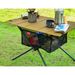 Outdoor folding storage bag, camping mesh fabric, barbecue picnic, lightweight table, tactical table accessories_voghion.com