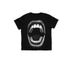 Men's Clothing Fashion Round Neck Street Contrast Color T Shirt Short Sleeves Exaggerated Big Mouth Print_voghion.com