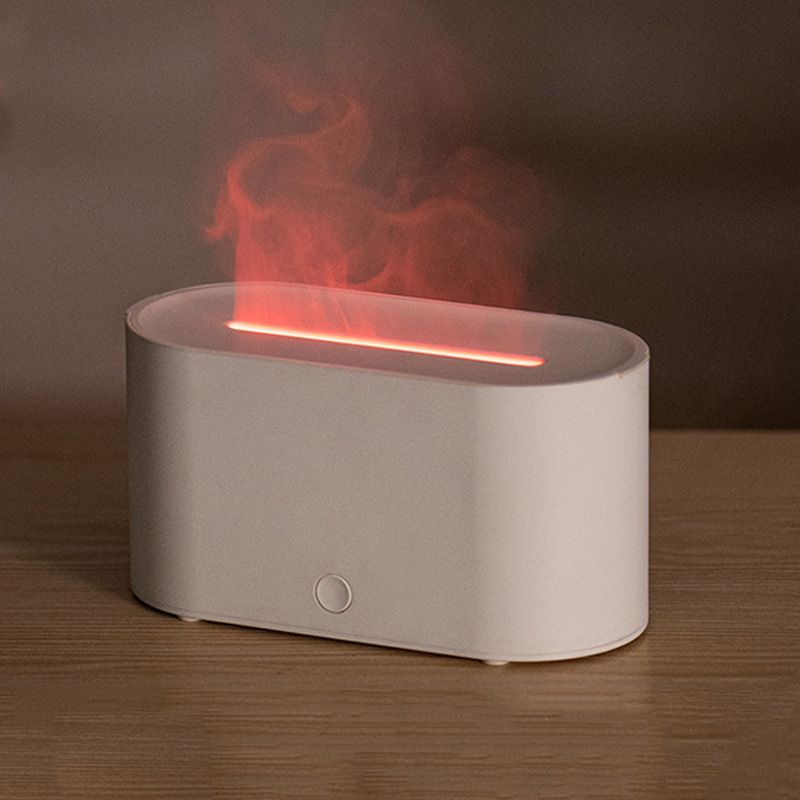 Neu ACZT Desktop Bunte Simulierte Flamme Diffusor Home Hotel USB Luftbefeuchter Aroma Hine_voghion.com