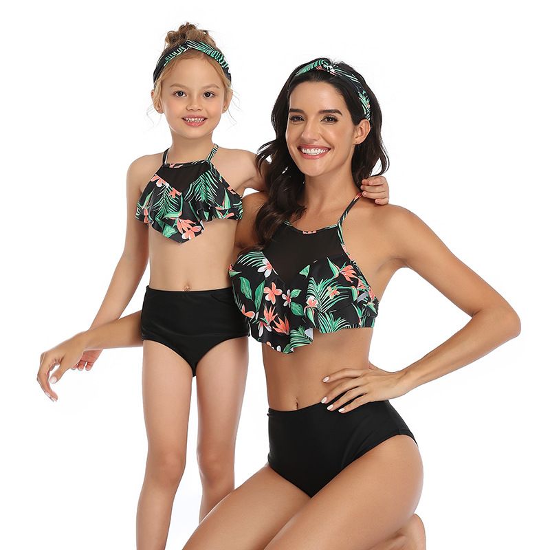 Mor & Børn Hifish ny forældre-barn badedragt bikini producent spot badedragt engros_voghion.com