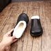 Top Layer Rindsleder Echtleder Damenschuhe 2025 Herbst Winter Neue warme vielseitige bequeme Slip-On Flats_voghion.com