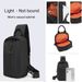 Men's Chest Crossbody Bag Fashion Casual Trend Korean Style Single Shoulder Small Unisex Waterproof Backpack_voghion.com