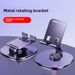 Mobile phone holder, desktop live shooting universal MINI folding support frame, suitable for IPAD tablet_voghion.com