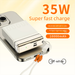 Private Model Lanyard With Built-in Cable Bank 35W Super Fast Charging Compact Portable Mobile Power Gift_voghion.com