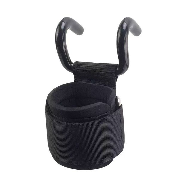 Fitness Deadlift Band Wrist Guard Pull-Up Assist Hook Hanging Horizontal Bar Anti-Dislodgement Force Auxiliary Artifact_voghion.com