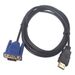 Cavo HDMI da 1,8 m, da HDMI a VGA 1080P HD con adattatore audio, accessori per cavi da HDMI a VGA._voghion.com