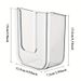 No-Drill Wall-Mounted Plastic Tissue Holder - Polished Finish Bathroom Organizer For Towels & Wipes Durable Modern Design Home & Commercial Use_voghion.com