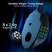 Redragon M908 RGB Backlight LED USB Wired Gaming 18 Programmable Mouse Buttons 12400 DPI_voghion.com