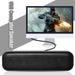 HK-5008 USB-betriebener Soundbar-Lautsprecher, kabelgebundene Computer-Soundbox für TV, Desktop-Laptop mit 2 Subwoofern, Musik-Player_voghion.com