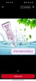 Kemei KM-200A Rechargeable Electric Hair Remover Shave Washable Epilator Shaving_voghion.com