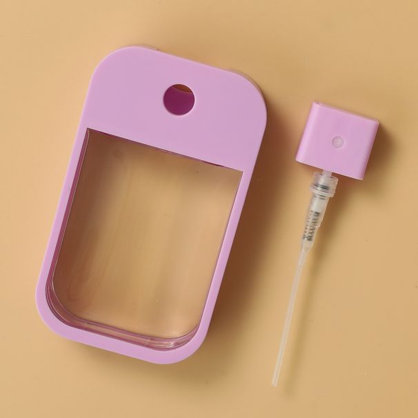 Perfume Accessories 45ml Color Card Perfume Spray Bottle Portable Alcohol Sub Bottle Silicone Sleeve Plastic Spray Bottle_voghion.com