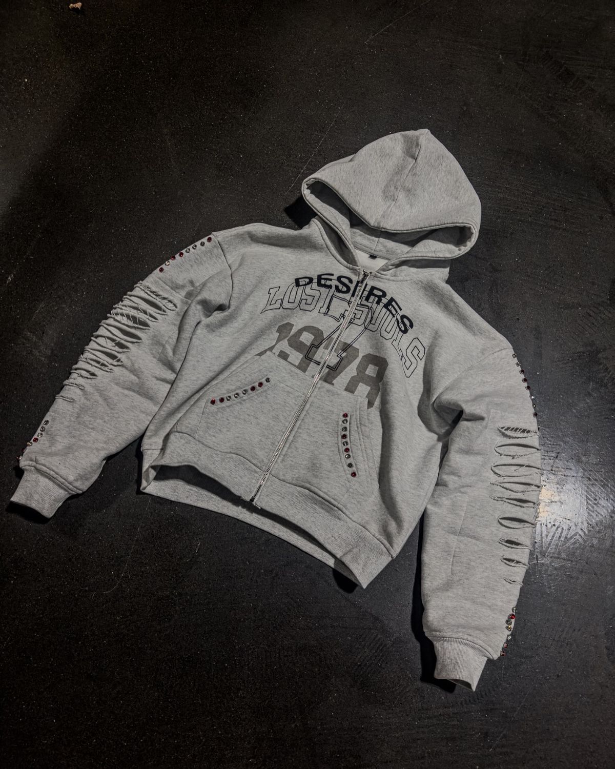 Felpa con cappuccio unisex streetwear con stampa di lettere 3D - Felpa con cappuccio e zip alla moda per uomo e donna_voghion.com