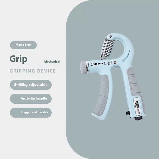 Connex Counting Grip Force Elektronische Arm Oefening Vinger en Hand Trainer Verstelbaar 10-120kg_voghion.com