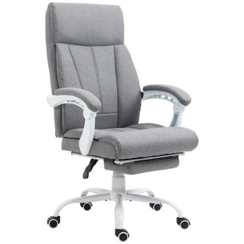 HOMCOM Bürostuhl Ergonomischer Schreibtischstuhl Con Verstellbarer Rückenlehne 155° Und Liegefunktion, Höhenverstellbar Für Komfort_voghion.com