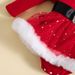 Kerstjurk herfst/winter voor kinderen Baby Star Mesh wikkelrok + hoofdband_voghion.com
