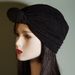 Sombrero turbante de cuerno plateado, estilo moderno, pañuelo anudado a la moda, selección de sombreros, sombreros para la cabeza, sombreros para mujer_voghion.com