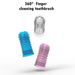 New For Puppies And Cats Finger Brush Silicone Pet Toothbrush_voghion.com
