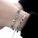 Graffiti Cat Women, Niche Design, Minimalist Style, High-end Feel, Pull Chain Bracelet For Women_voghion.com