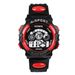 Relojes para niños, estudiantes masculinos y femeninos, reloj electrónico para niños, reloj luminoso LED multifuncional, tres ojos_voghion.com