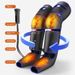 Luftkompressions-Beinmassagegerät mit Wärmetherapie – 6 Modi, 3 Wärmestufen und Vibration zur Linderung von Knie-, Waden- und Fußschmerzen_voghion.com