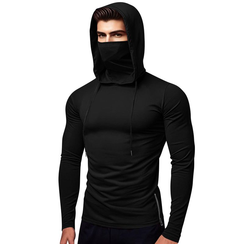 Men's Sun Protection Clothing Outdoor Assault Jacket American High Street Hooded Sun Protection Clothing Jacket_voghion.com