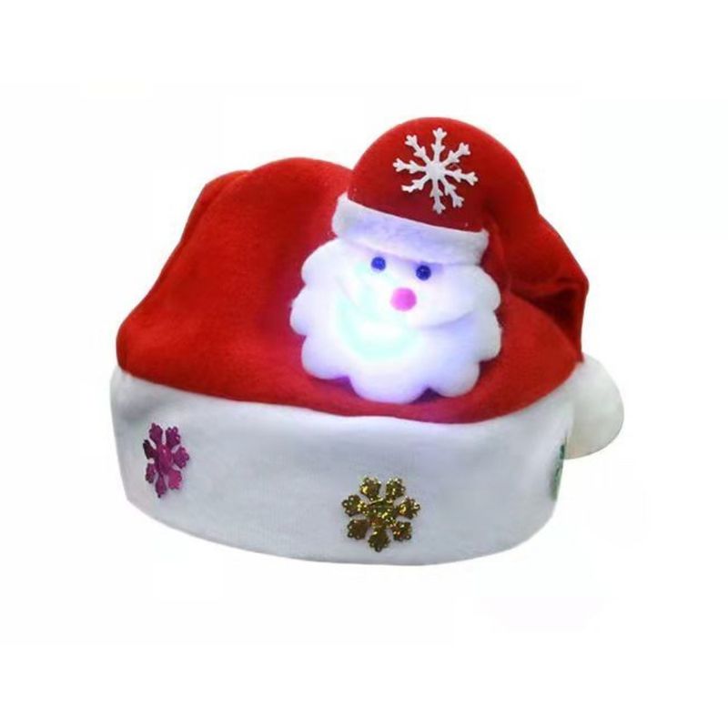 Weihnachtsmütze aus Plüsch, warm und bequem, mit innovativem Stil, voller warmer Weihnachtsatmosphäre. Wir wünschen Ihnen frohe Weihnachten
_voghion.com