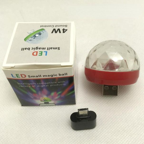 Mini USB LED Disco DJ Stage Light Portable Family Party Ball Colorful Light Bar Club Stage Effect Lamp Mobile Phone Lightings MYY_voghion.com