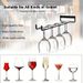 Creative Wine Display Storage Draining Organizer Hanging Glass Cup Rack_voghion.com