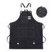 Chef, BBQ and Work Apron, 100% Cotton Canvas Large Apron with Pockets Grill and Cook - Adjustable Back Straps For Men, Women_voghion.com