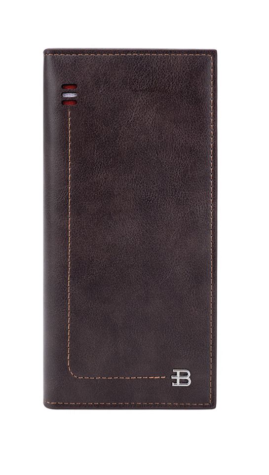 Borse da uomo Portafoglio da uomo Lungo Business Multi Card Slot Cerniera Frizione Sottile Portatile_voghion.com