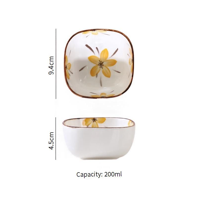 Ceramic Condiment Bowls Set Of 6 Small Soy Sauce Dipping Dishes 2.5 Inch Microwave Dishwasher Safe For Sushi Dumplings Hot Pot Minimalist Style_voghion.com