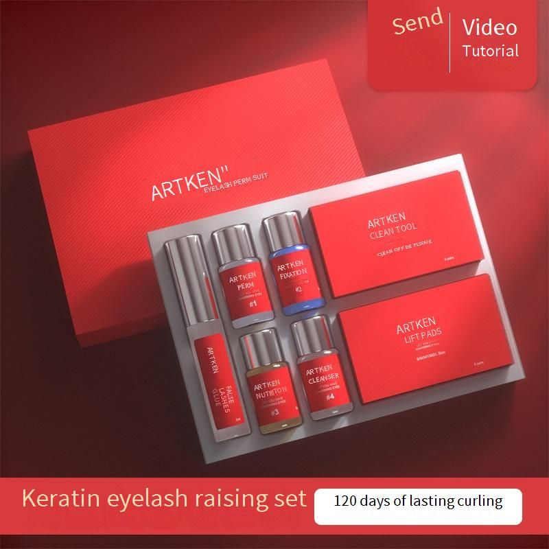 Mascara Simple Keratin Wimperndauerwelle Kit Box Schönheitssalon Heiße Schönheitswerkzeuge Barbie Curl Kalte Dauerwelle Wimpern Curling Technik_voghion.com