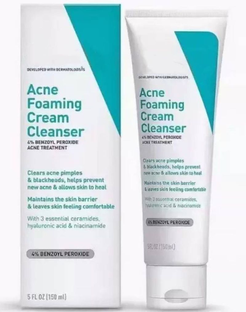 Acne-removing Foam Facial Cleanser, Gentle And Non-irritating. (3 Bottles)_voghion.com