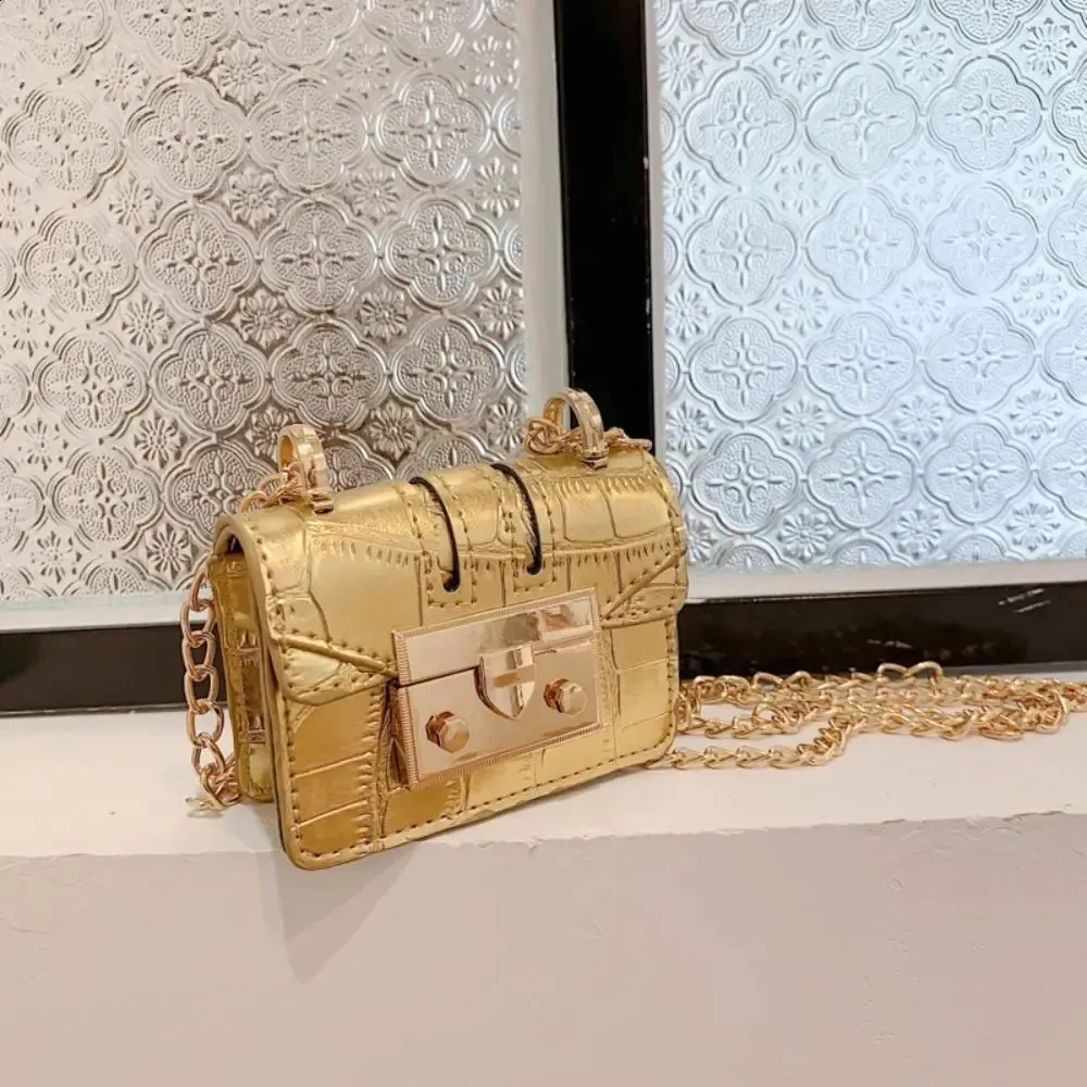 PU Mini-Handtasche für Damen, Schultertasche mit Kette, Modell 250804_voghion.com