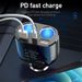 65W PD Fast Charger For Car Dual USB Adapter Car Cigarette Lighter Socket Splitter Auto Type C Quick Charge For iPhone Huawei_voghion.com