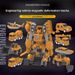 Ensemble de construction de véhicules à attraction magnétique variable pour enfants, robot de déformation, jouet éducatif_voghion.com