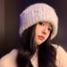 Cappello caldo e freddo in lana lavorata a maglia, stile coreano per le donne, 2024, nuovo autunno inverno, con grande circonferenza della testa_voghion.com