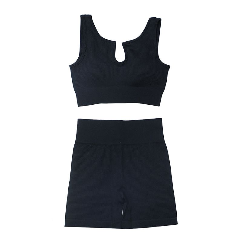 Women's Clothing Outdoor Sports Seamless Yoga Suit Quick Drying Beautiful Back Fitness Clothes Slim Tight Suit_voghion.com