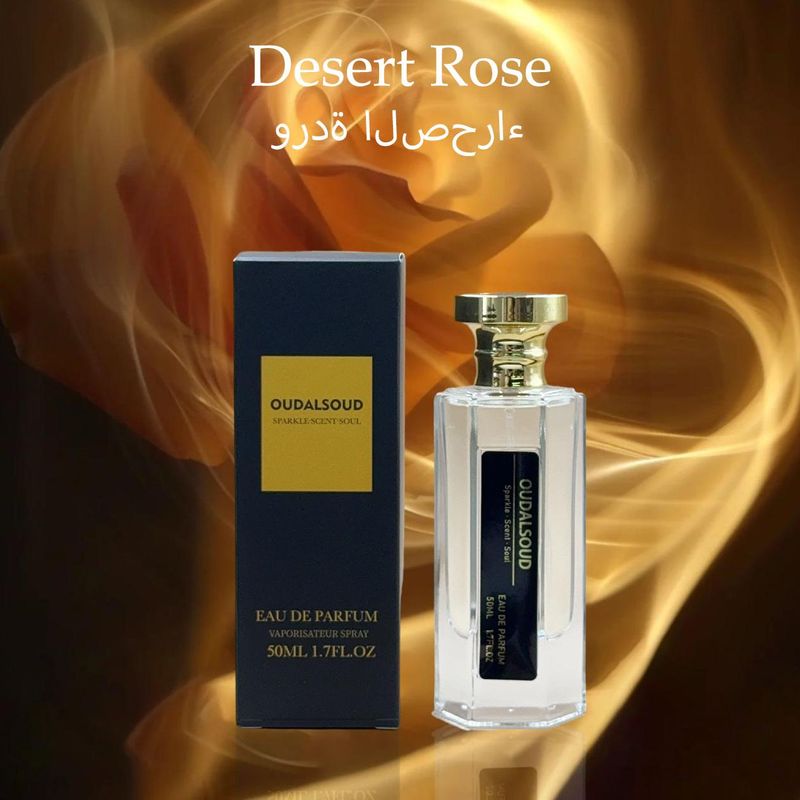 Desert Oud Rose Perfume, 30% Fragrance Concentration,Oud Rose Scented-lasting More Than 12 Hours，for Men And Women_voghion.com
