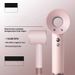 Professional Bladeless Hair Dryer With 500M Negative Ions & Brushless Motor, 4-Speed & Cool/Heat Settings For Salon-Quality Styling_voghion.com