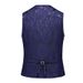 Men's hollowed out slim fit fashionable suit men's oversized casual formal attire camisole vest_voghion.com
