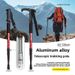 Decathlon Professional Outdoor Trekking Pole Telescopic Folding Multi-Functional Men's And Women's Children's Climbing_voghion.com