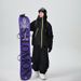 2025 Set For Men And Women Windproof Waterproof Warm Zipper Snow Suit Professional Ski Pants Equipment_voghion.com
