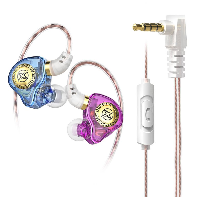 10MM Dual-Cavity Dynamic Driver & LCP Diaphragm Earphone Crystal Fidelity Sound Earphone for Audiophile Musician_voghion.com