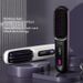 Kämme Neuer LCD-USB-Lade-Keramik-Heizkamm-Haarglätter Drahtloser tragbarer Haarglätter_voghion.com