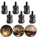6Pcs Lampenfassung Pendelleuchten Lampenfassung Schraubsockel Aluminium Licht Industrie Retro Lampenfassung Fitting_voghion.com